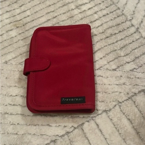 Travelon Red Crossbody Bag - Picture 5 of 10